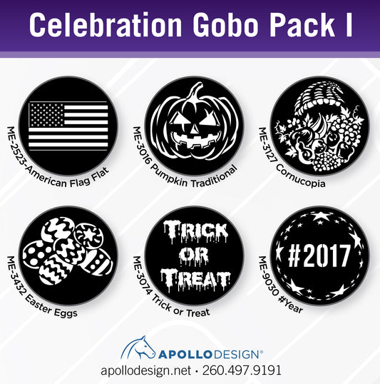 Gobo 6 Pack - Celebration 1