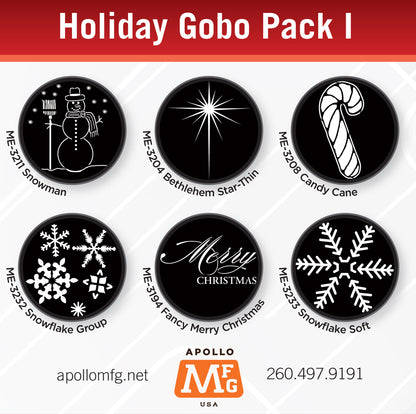 Gobo 6 Pack - Holiday 1