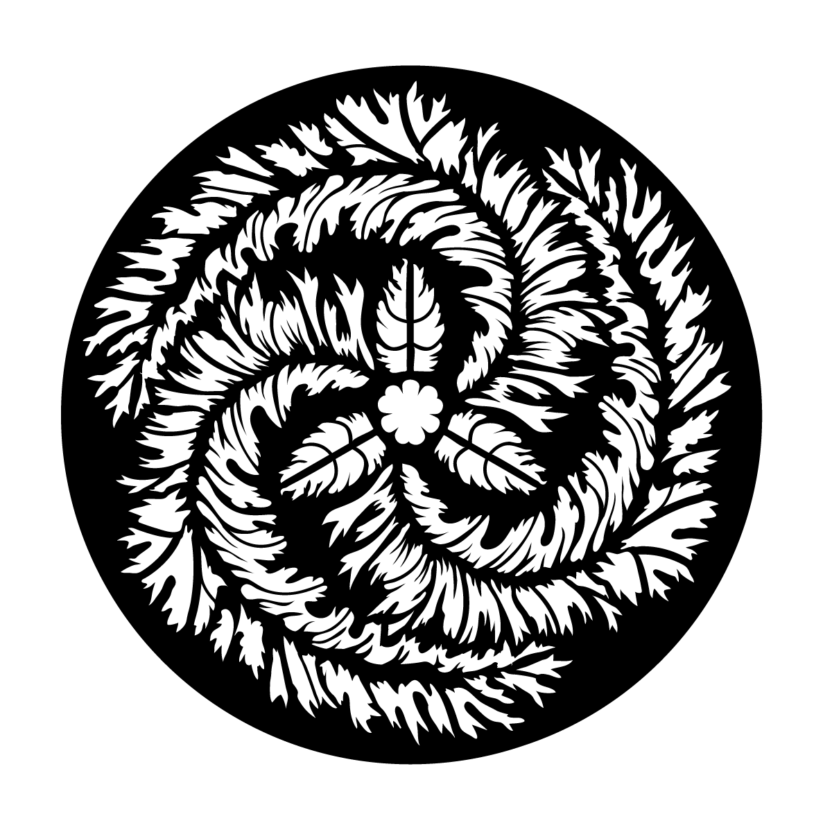 ME-9238 Leafy Spiral