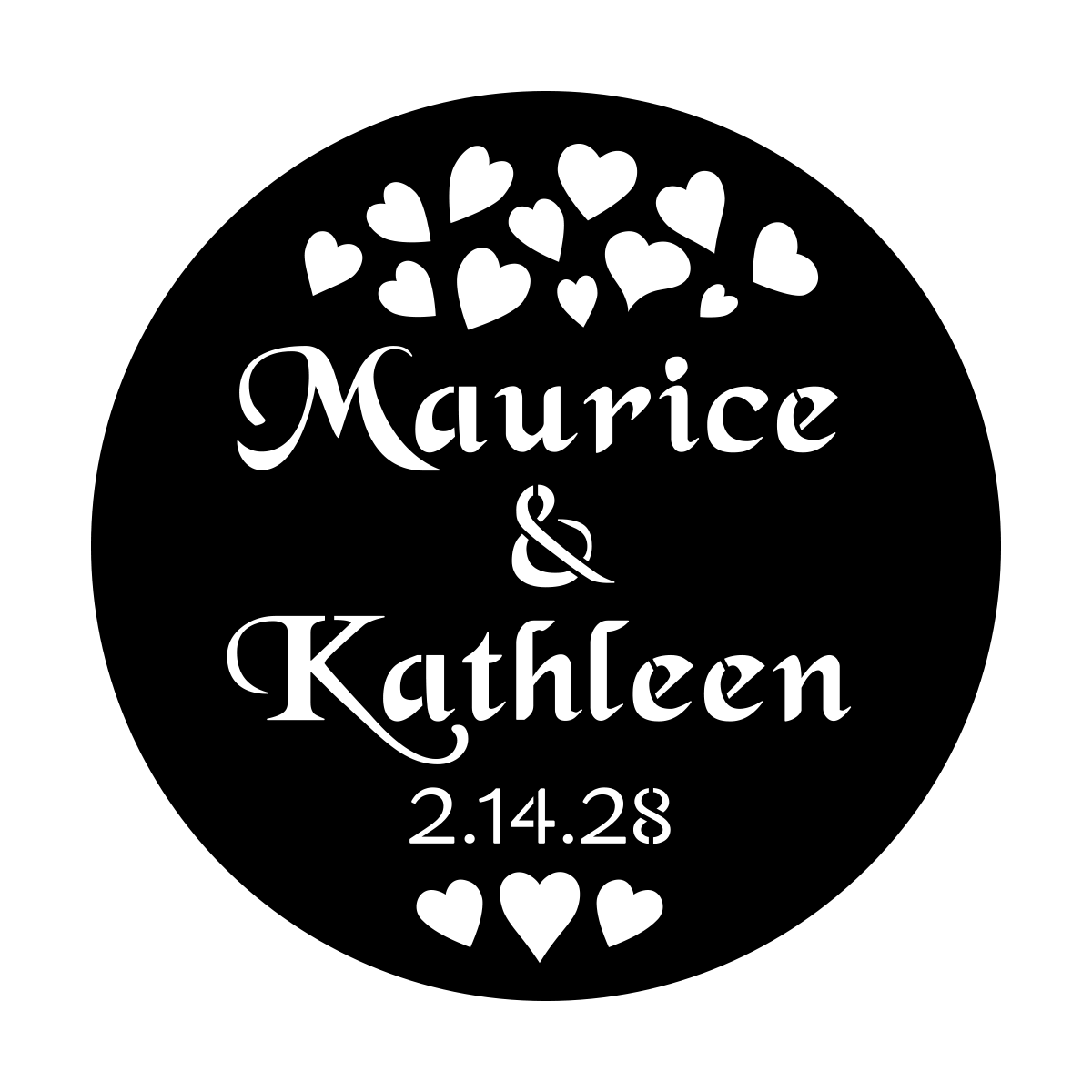 WED-S68 Floating Hearts, Black Chancery, Buda Light