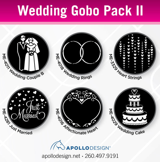 Gobo 6 Pack - Wedding 2