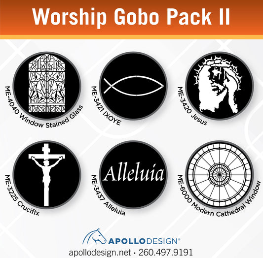 Gobo 6 Pack - Worship 2