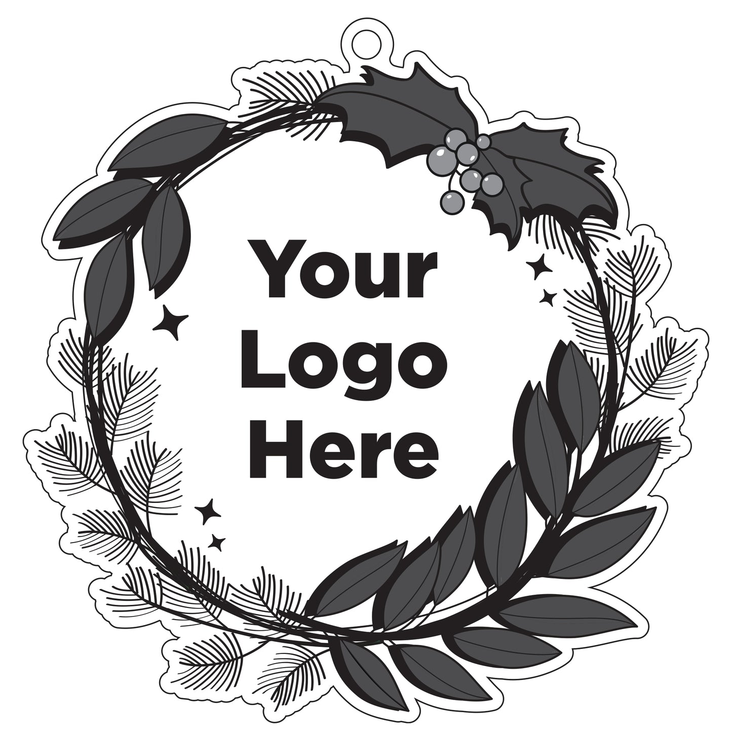 Ornament - Festive Wreath