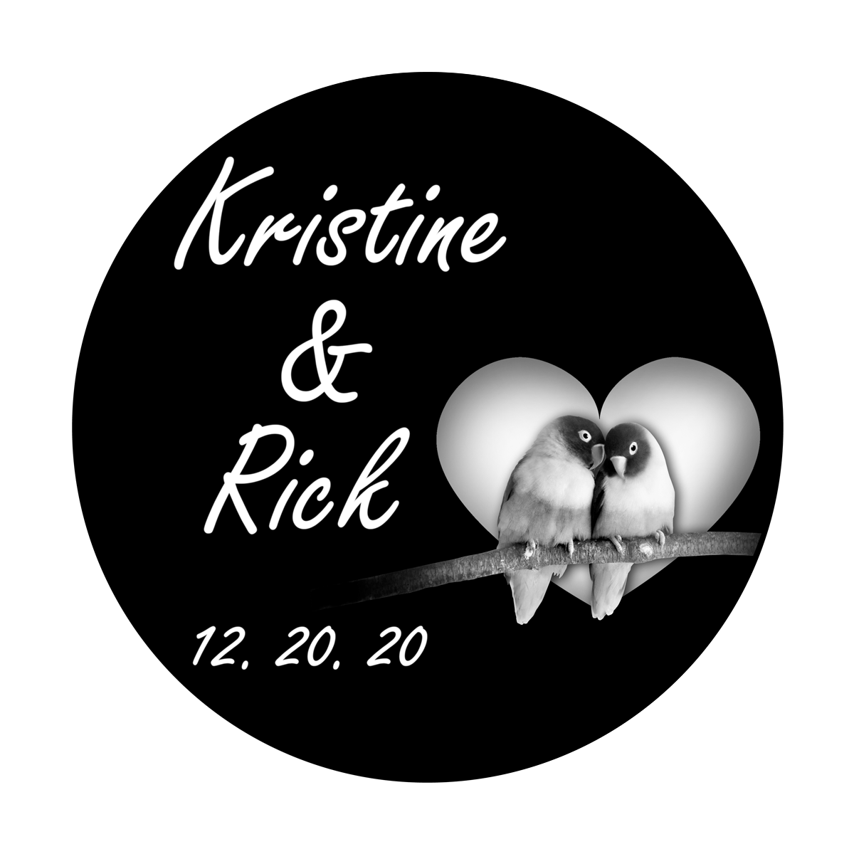 WED-G6 Love Birds - Freestyle Script