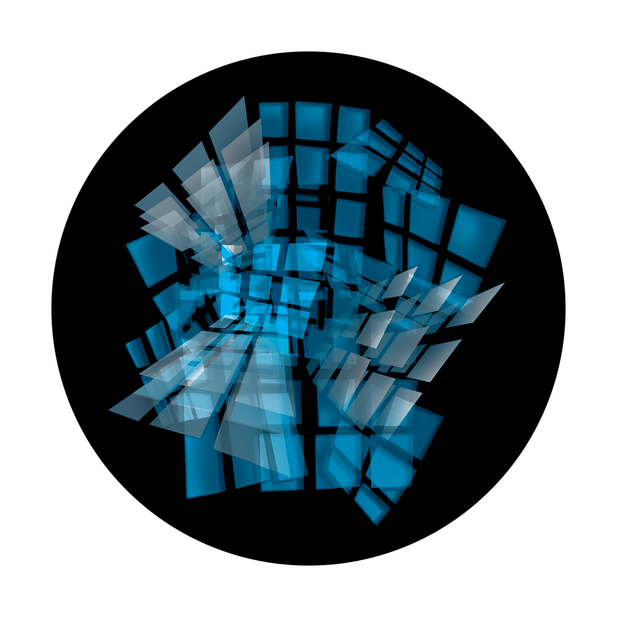 C2-0110 Blue Window Maze