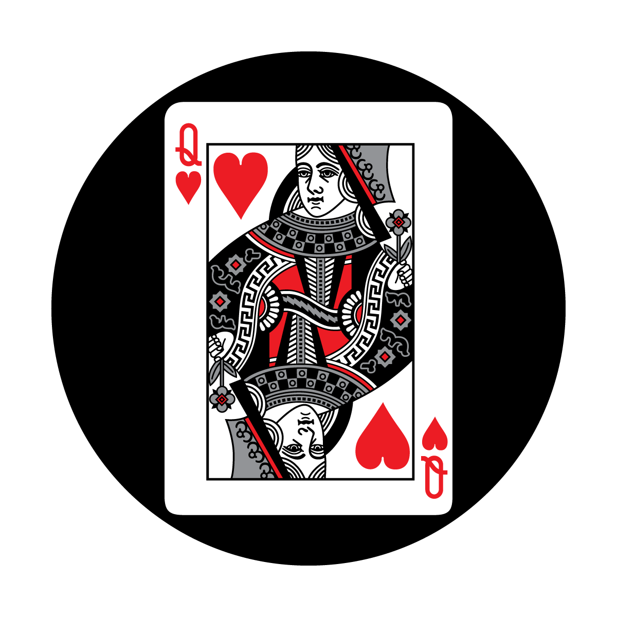 C2-0133 Red Card - Queen