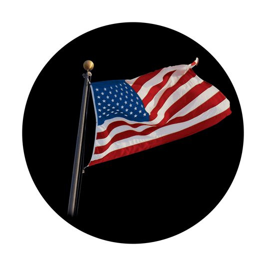 CS-0045 U.S. Waving Flag