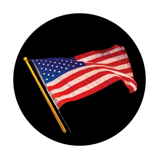 CS-0117 American Flag Waving