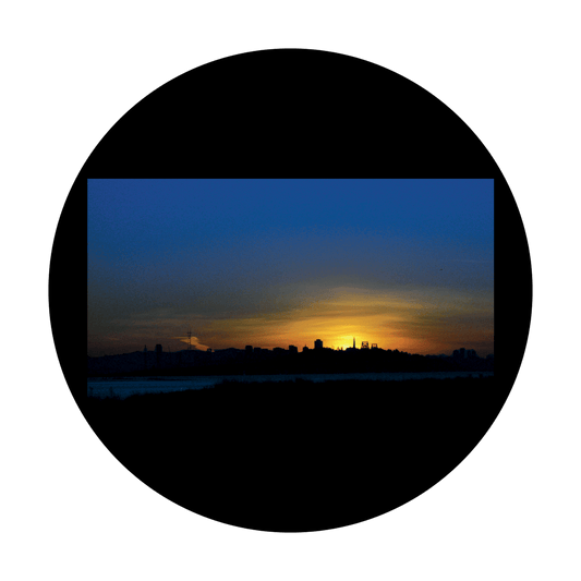 CSDS-8077 D. Antonakos - City Skyline Sunset