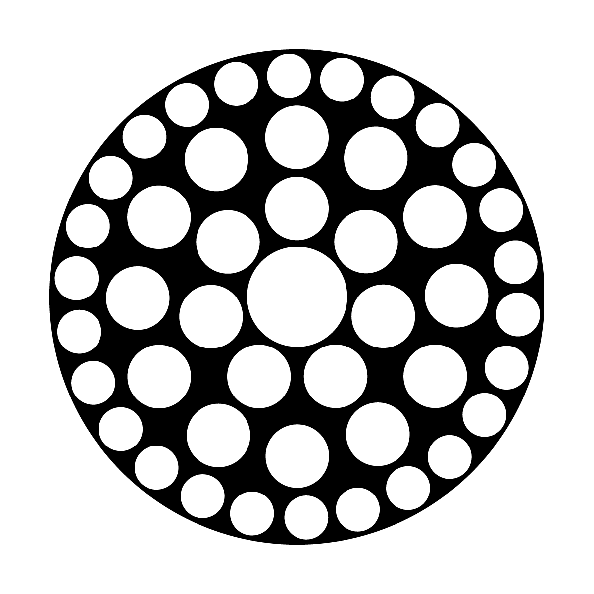 ME-2111 Dots Pattern Round