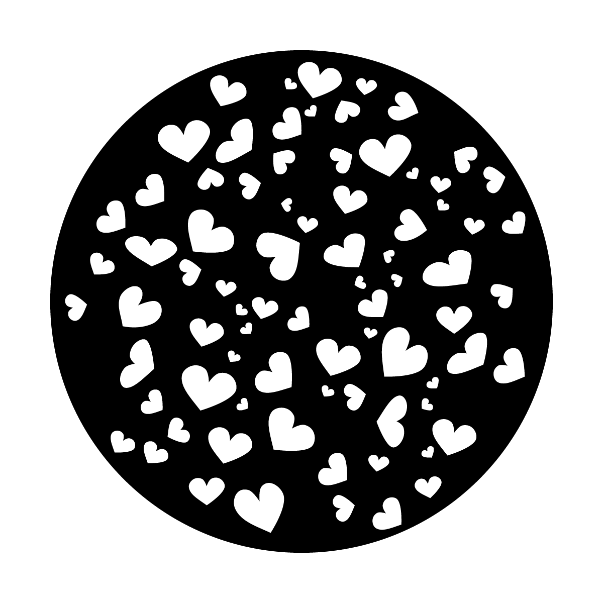 ME-4028 Confetti Hearts