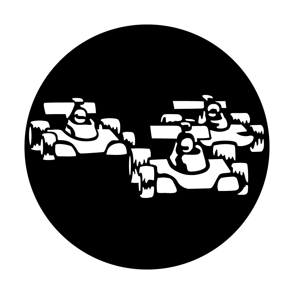 Metal Gobo | Sports Car - Racing Racers Metal Gobo | Sports Car - Racing Racers