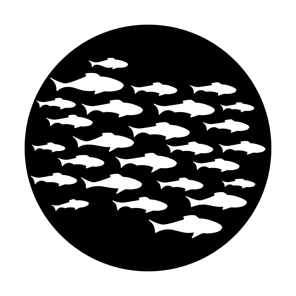 ME-7055 Sea School of Fish