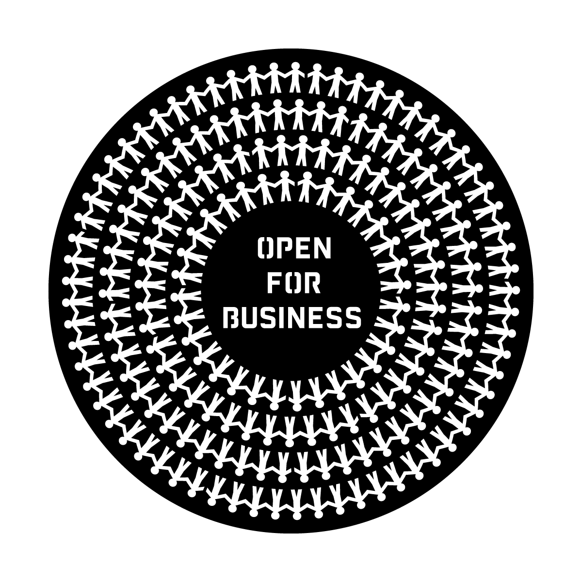 ME-9171 Open For Business People