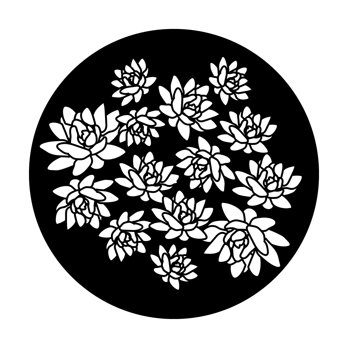 ME-9221 Floating Lotuses