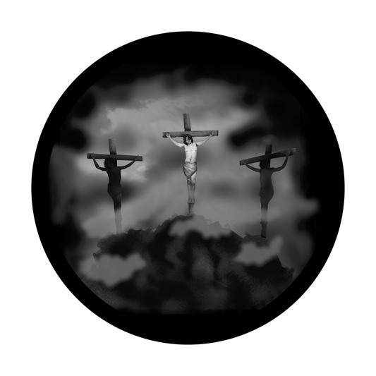 SR-2504 Jesus Three Crosses