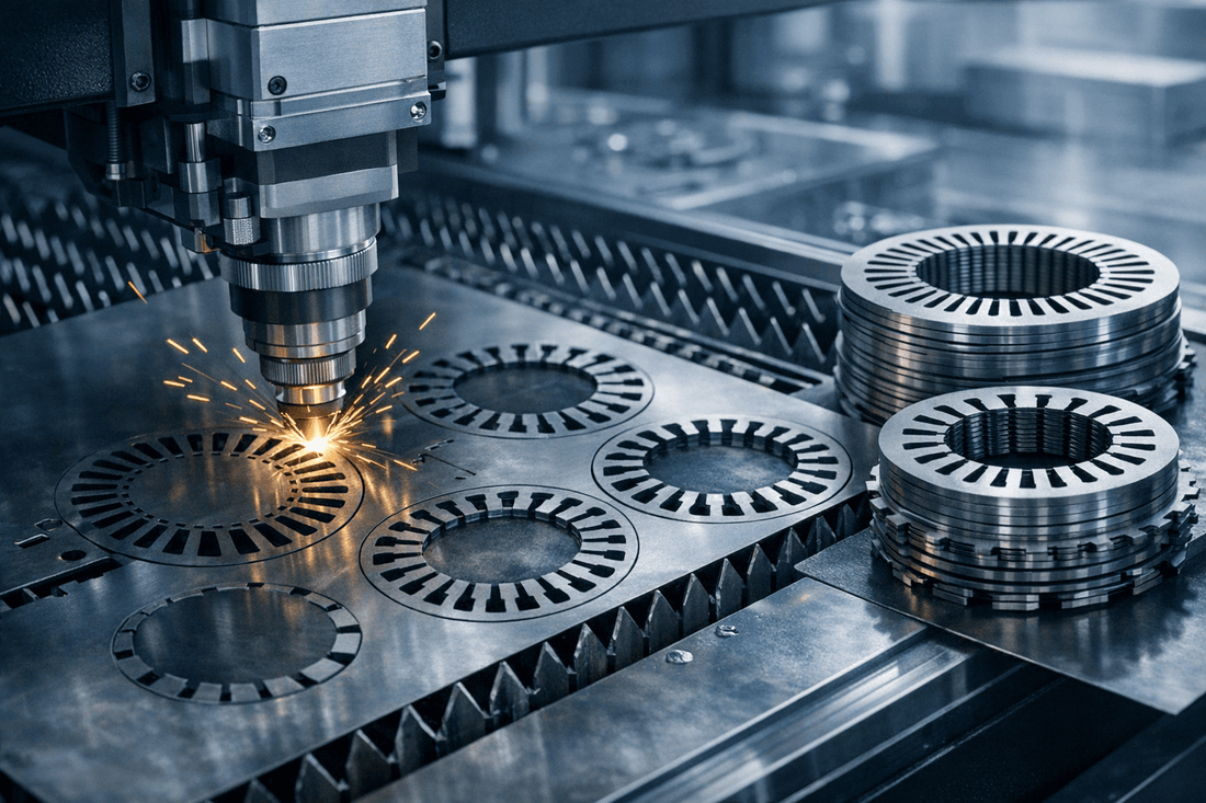 Laser Cutting Benefits for Stator and Rotor Laminations Manufacturing