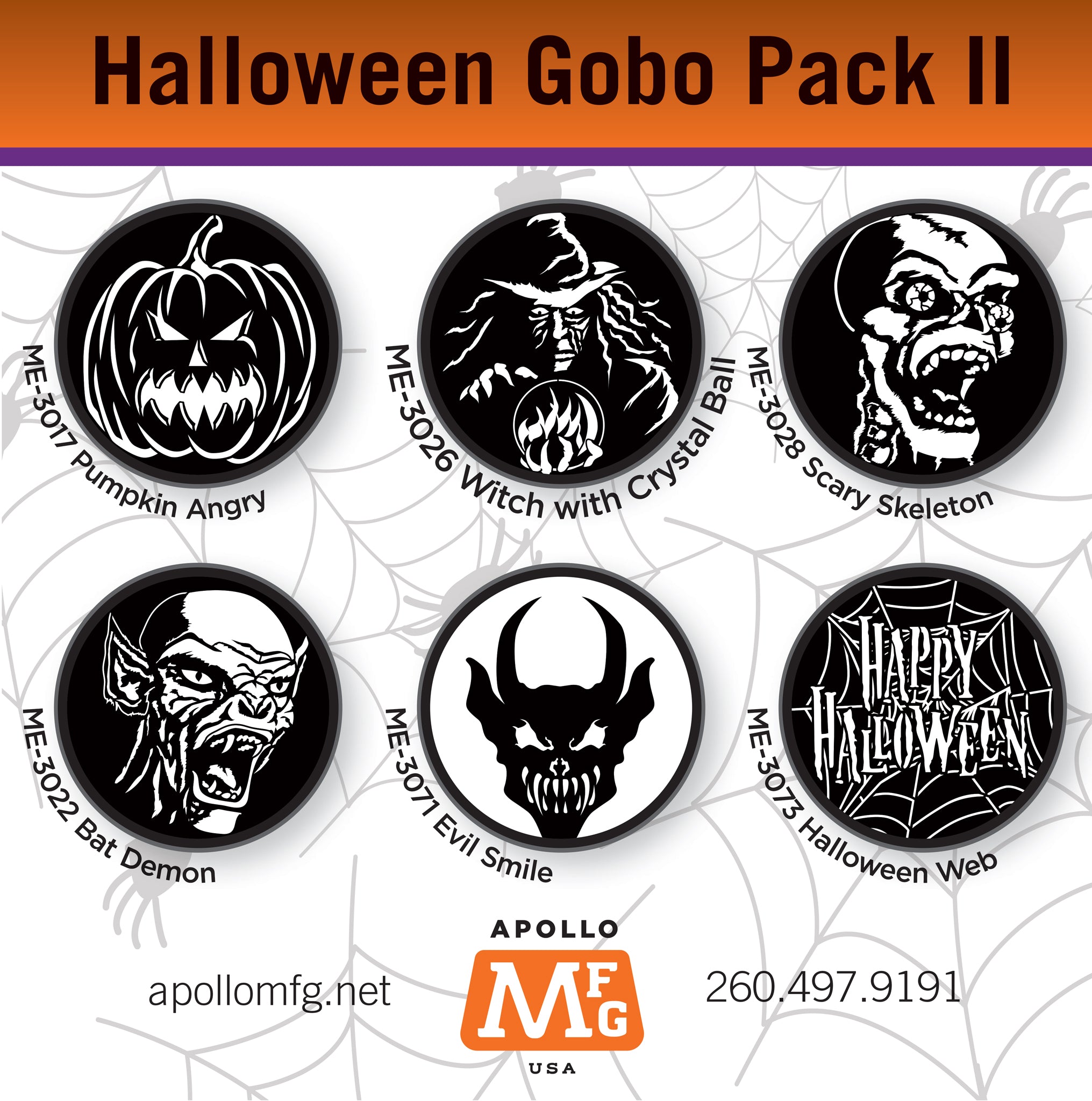 Apollo MFG Gobo Packs