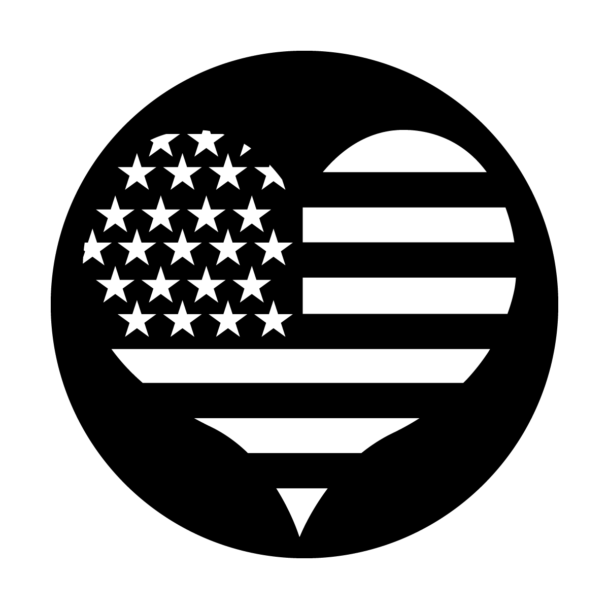 ME-9261 Patriotic Heart