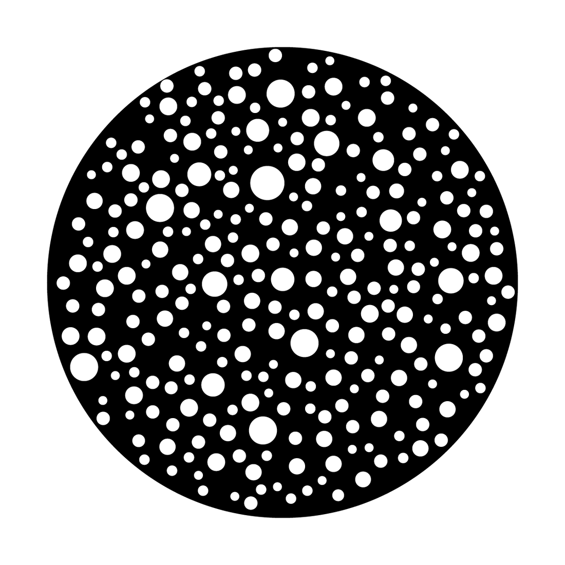 Metal Gobo Floating Dots