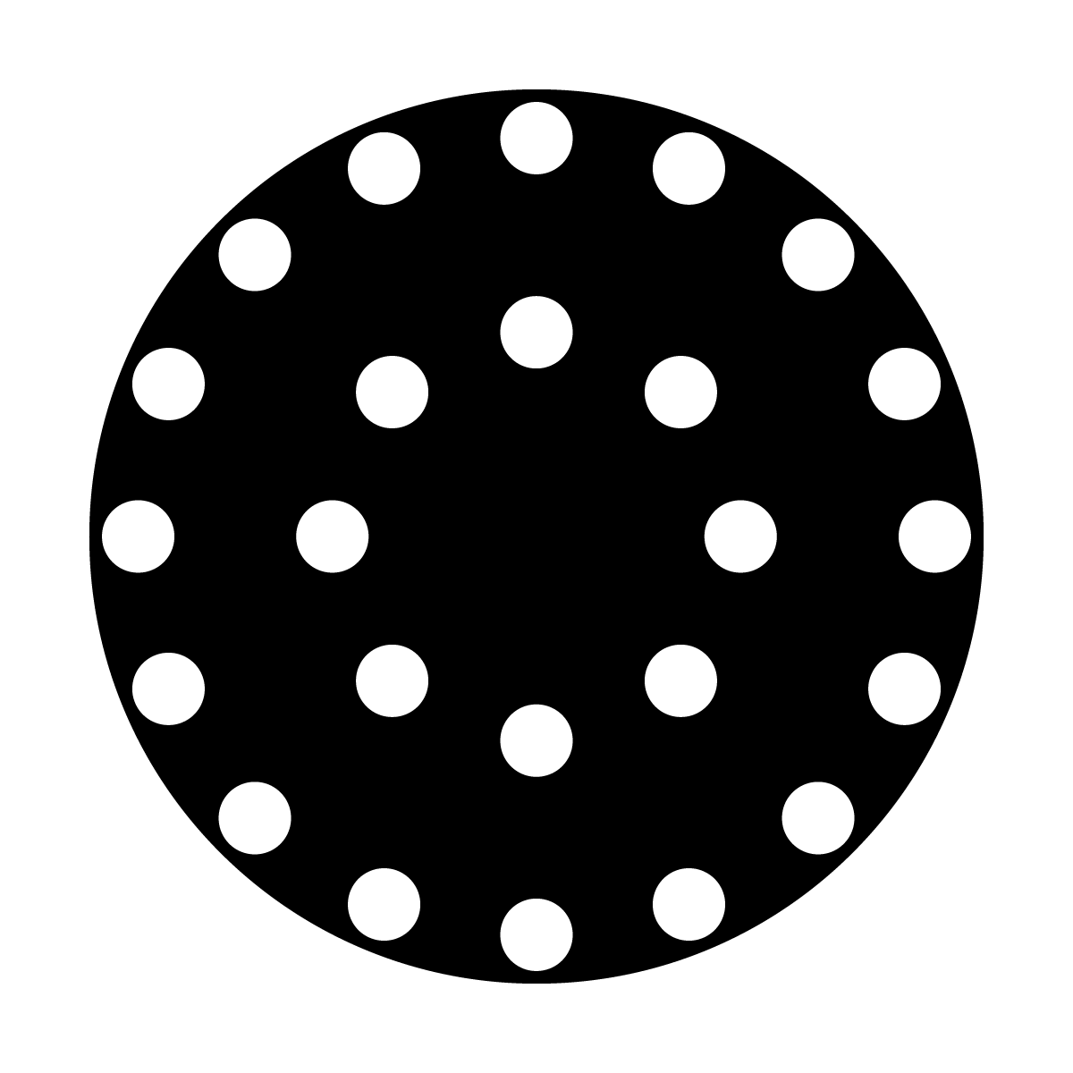 ME-2288 Dots in Double Circle