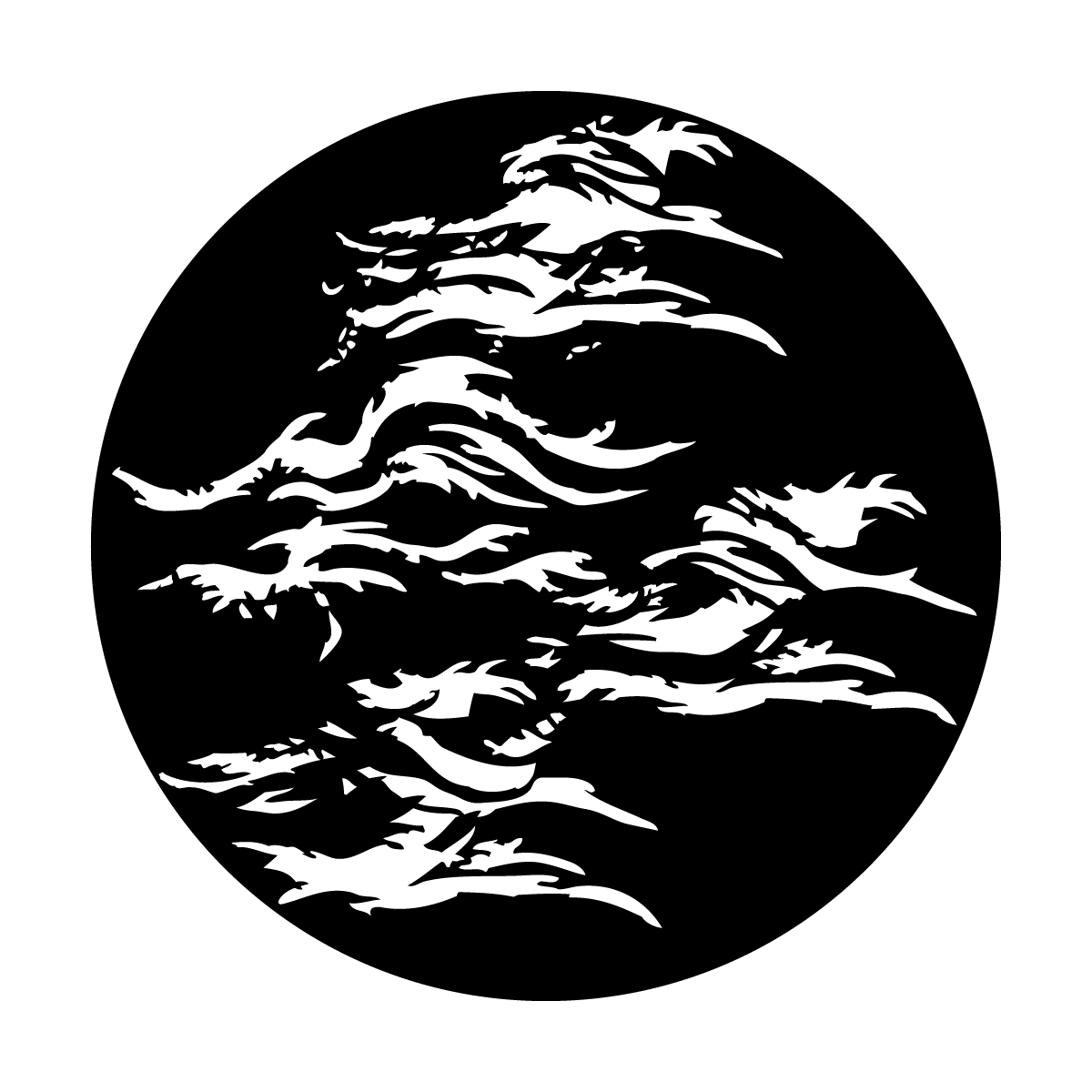 Metal Gobo | Fierce Wave