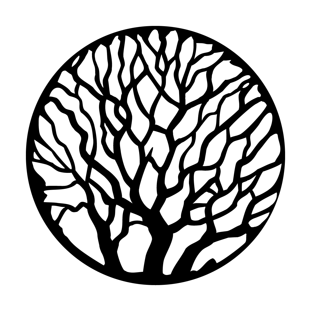 Tree Gobo Alpha Metal Gobo | Tree - Bare
