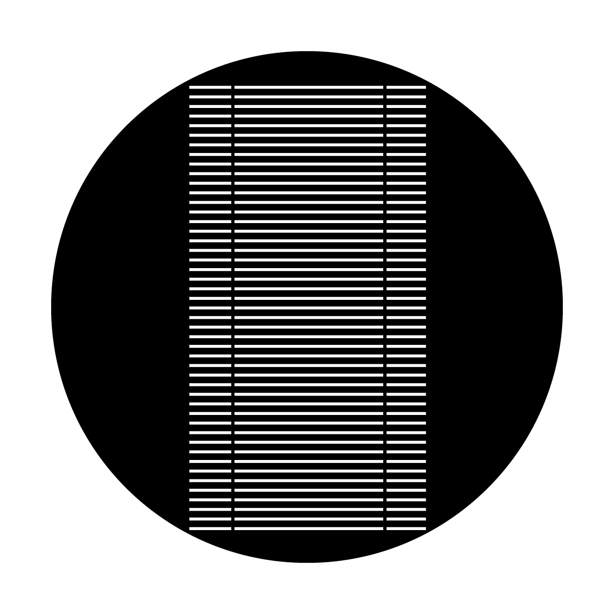 Metal Gobo | Window Blinds- Narrow