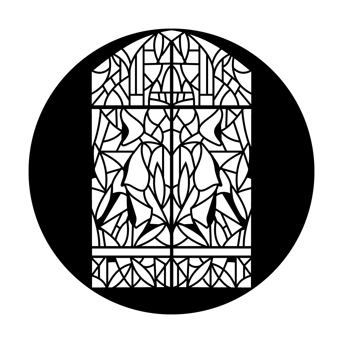 Metal Gobo | Window Stained Glass