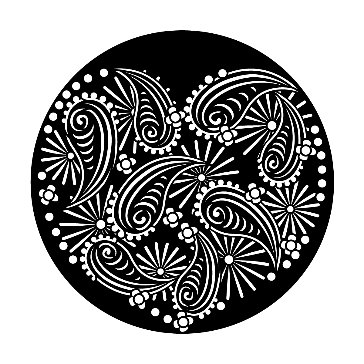 ME-9093 Paisley Heart