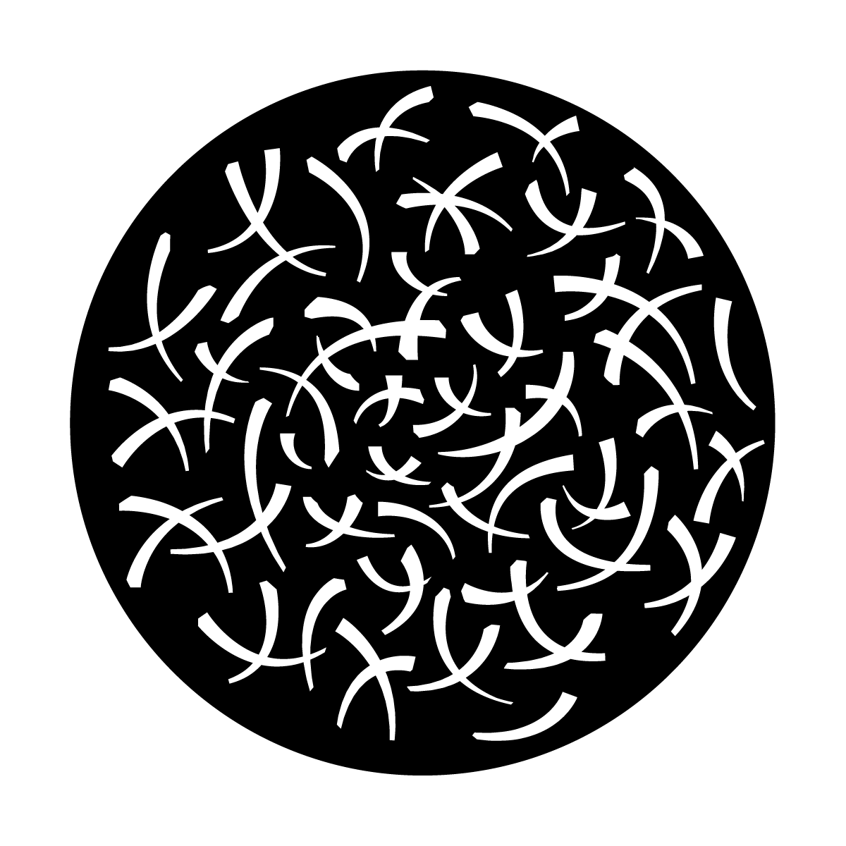 Metal Gobo | Claw Marks