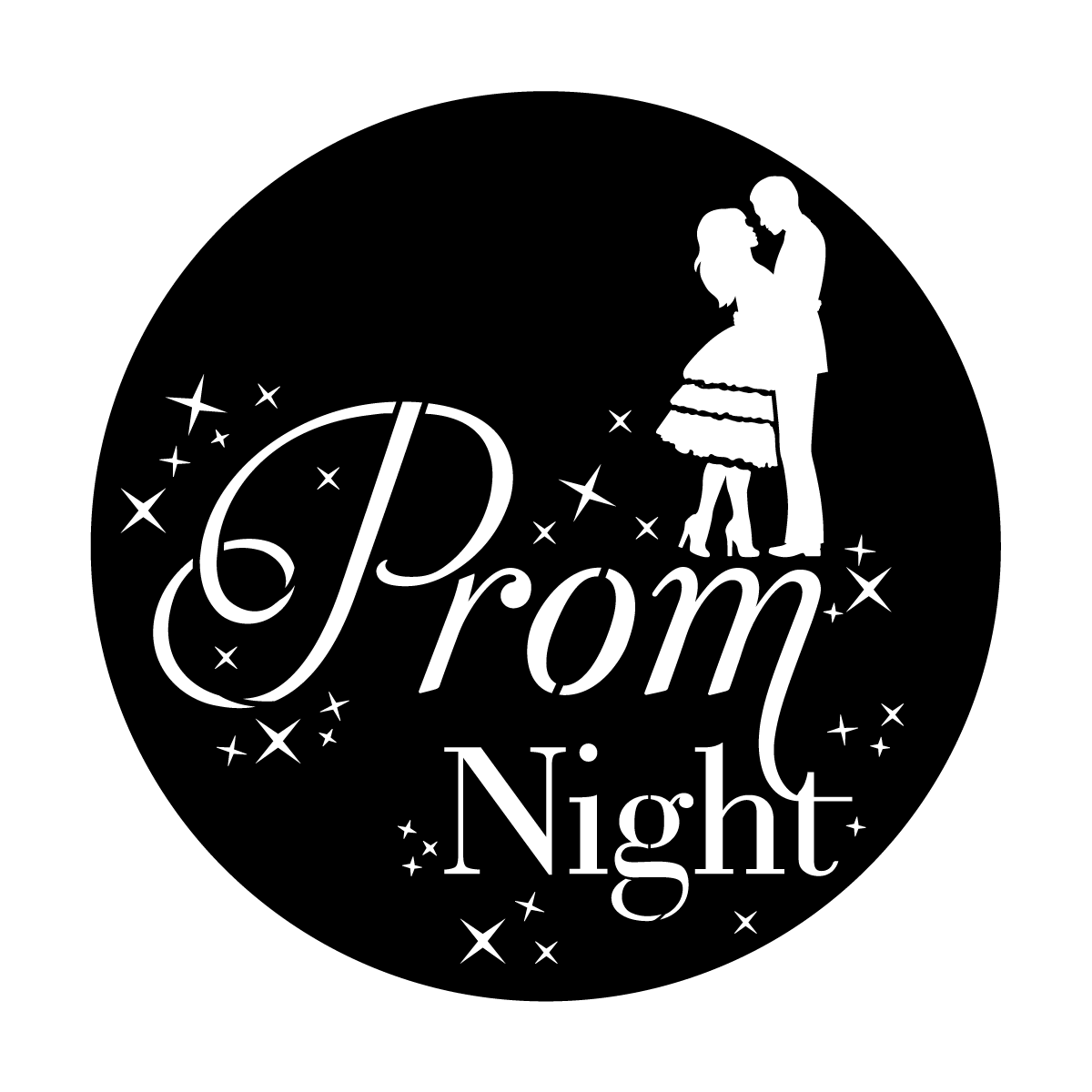 Gobo Prom Metal Gobo | Prom Night