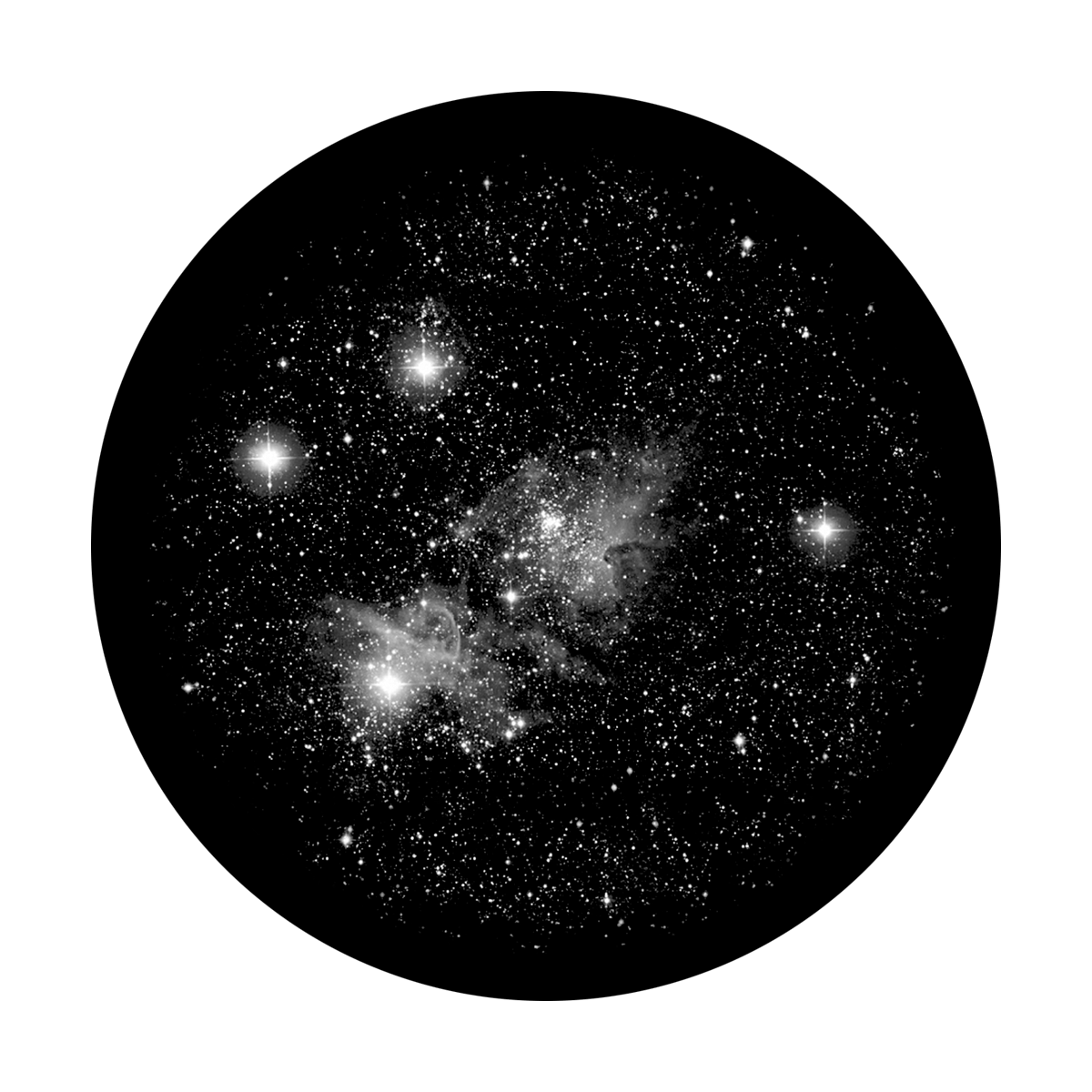 Solstar Gobos B&W Gobo | Star Galaxy