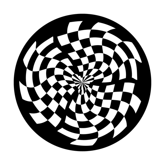 SR-0173 Swirling Checkerboard