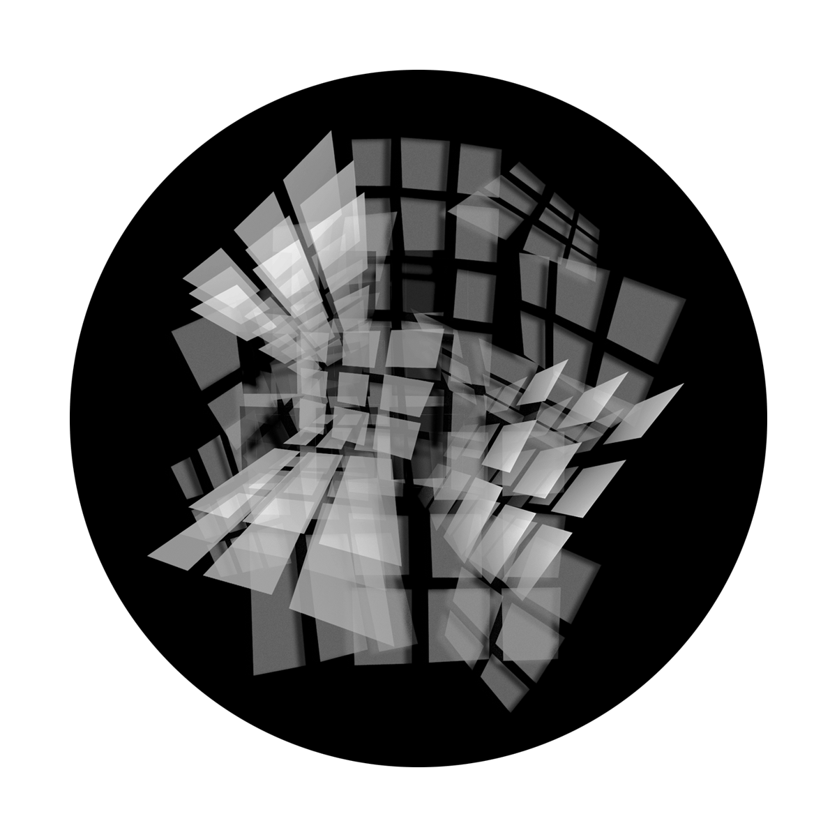 B&W Gobo | Window Blur