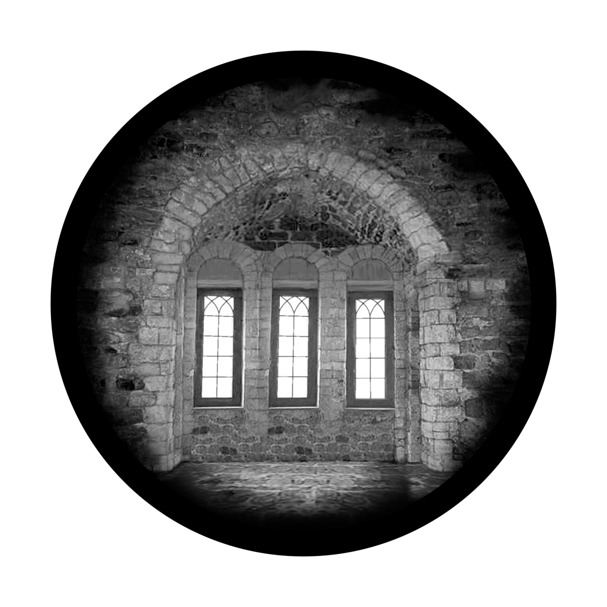 B&W Gobo | Gothic Window