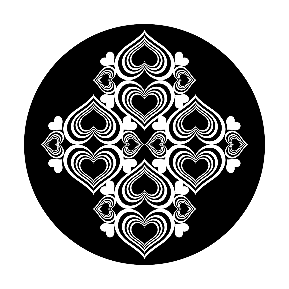 SR-6159 Mirror Hearts