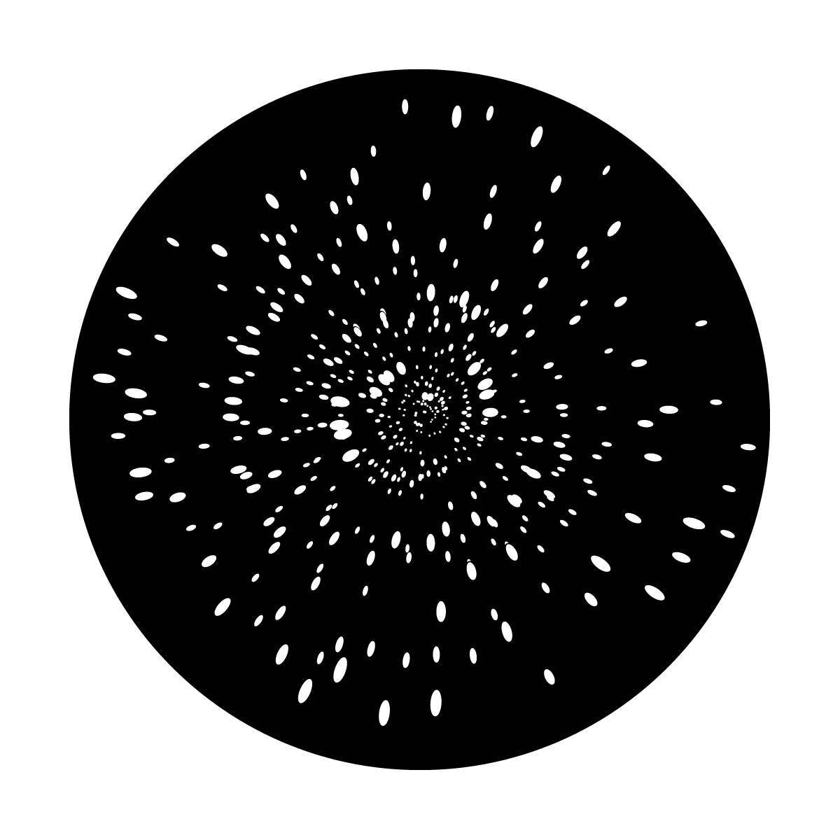 B&W Gobo | Flurry