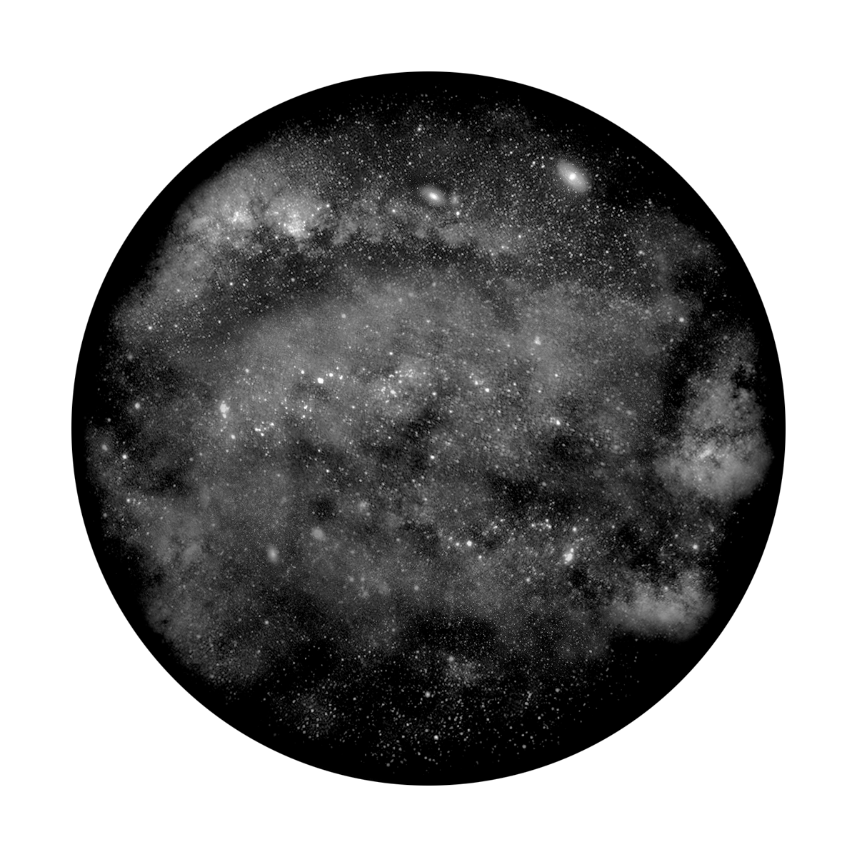 Gas Apollo B&W Gobo | Galaxy Gas – Apollo MFG