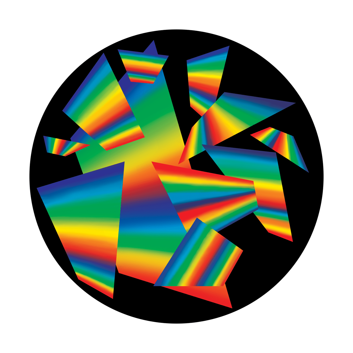 Full Color Gobo | Rainbow Chips