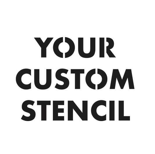 Custom Original Metal Stencil - Your Art